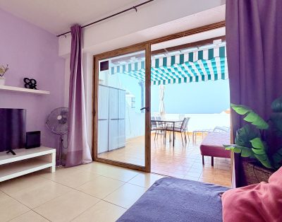 Bright 1BR with Views & Pool | Fañabé Beach